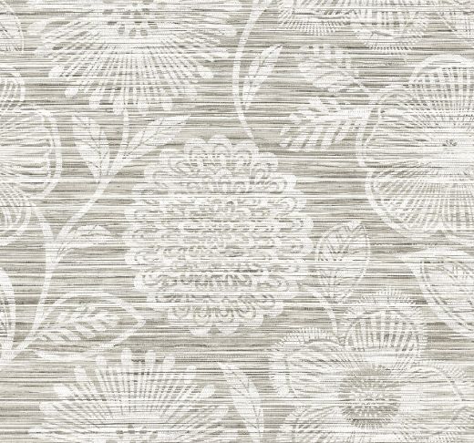 Faux Grass Floral - Harbor Grey