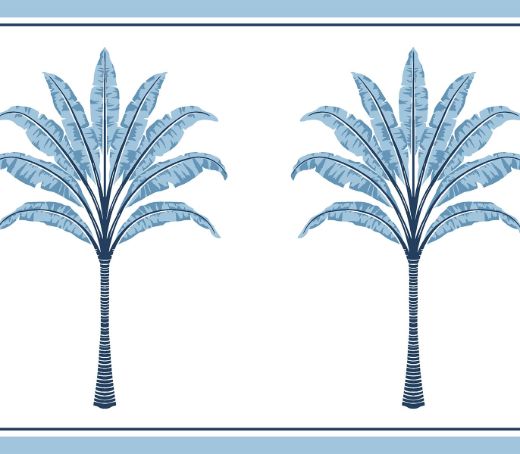 Montgomery Palm Border - Blue Lake