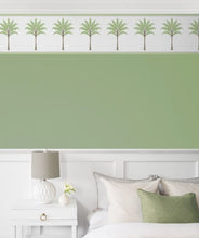 Load image into Gallery viewer, MONTGOMERY PALM BORDER PEEL AND STICK WALLPAPER BORDER