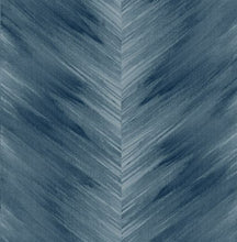 Load image into Gallery viewer, WASHED CHEVRON PEEL AND STICK WALLPAPER
