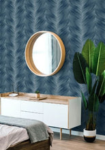 Load image into Gallery viewer, WASHED CHEVRON PEEL AND STICK WALLPAPER