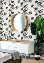 Load image into Gallery viewer, DANDELION FLORAL PEEL AND STICK WALLPAPER