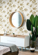 Load image into Gallery viewer, DANDELION FLORAL PEEL AND STICK WALLPAPER