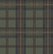 Load image into Gallery viewer, HERRINGBONE PLAID PEEL AND STICK WALLPAPER