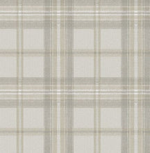 Load image into Gallery viewer, HERRINGBONE PLAID PEEL AND STICK WALLPAPER