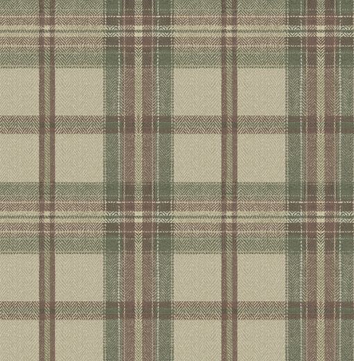 Herringbone Plaid - Frosted Calcutta