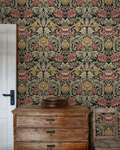 Load image into Gallery viewer, ACANTHUS FLORAL CAMEO PEEL AND STICK WALLPAPER