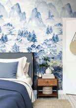 Load image into Gallery viewer, MISTY MOUNTAIN SCENIC MURAL