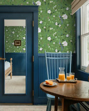 Load image into Gallery viewer, CHINOISERIE BIRD VINE PEEL AND STICK WALLPAPER