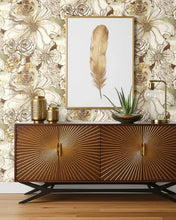 Load image into Gallery viewer, INK ROSE PEEL AND STICK WALLPAPER