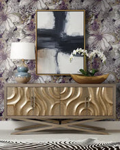 Load image into Gallery viewer, INK ROSE PEEL AND STICK WALLPAPER