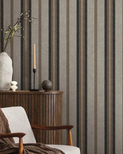 Load image into Gallery viewer, HERRINGBONE STRIPE PEEL AND STICK WALLPAPER