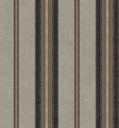 Herringbone Stripe - Adobe & Antique Green