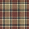 Twill Plaid - Cafe Latte