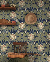 Load image into Gallery viewer, HYDRANGEA FLORAL PEEL AND STICK WALLPAPER