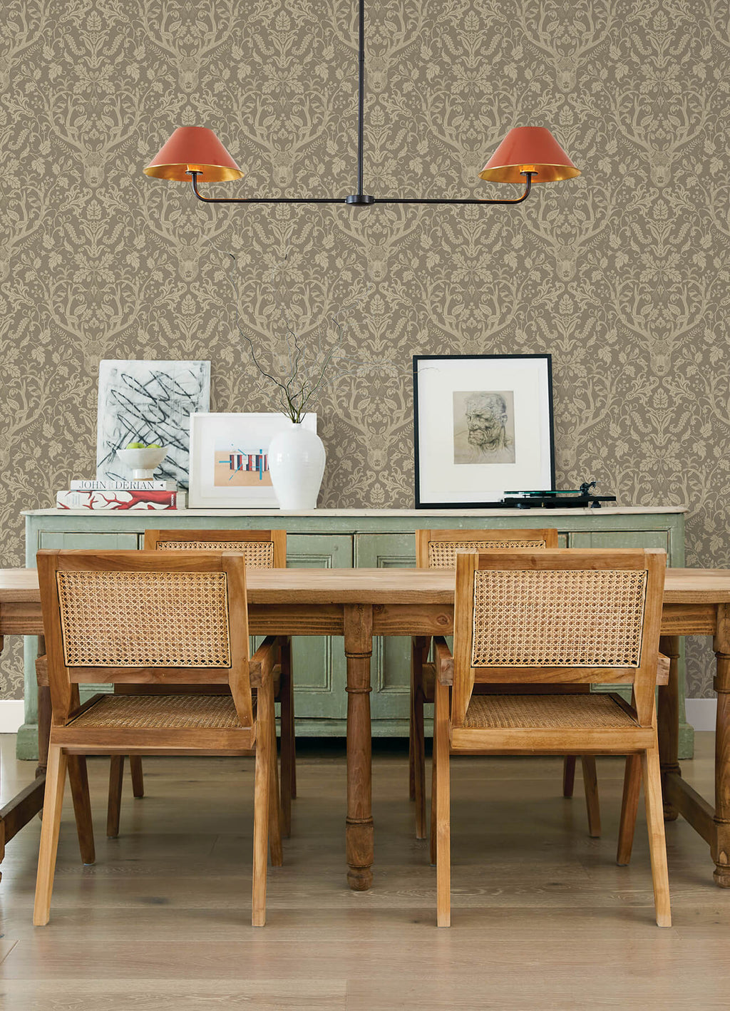 Kiwassa Light Brown wallpaper lifestyle – 4169-12705