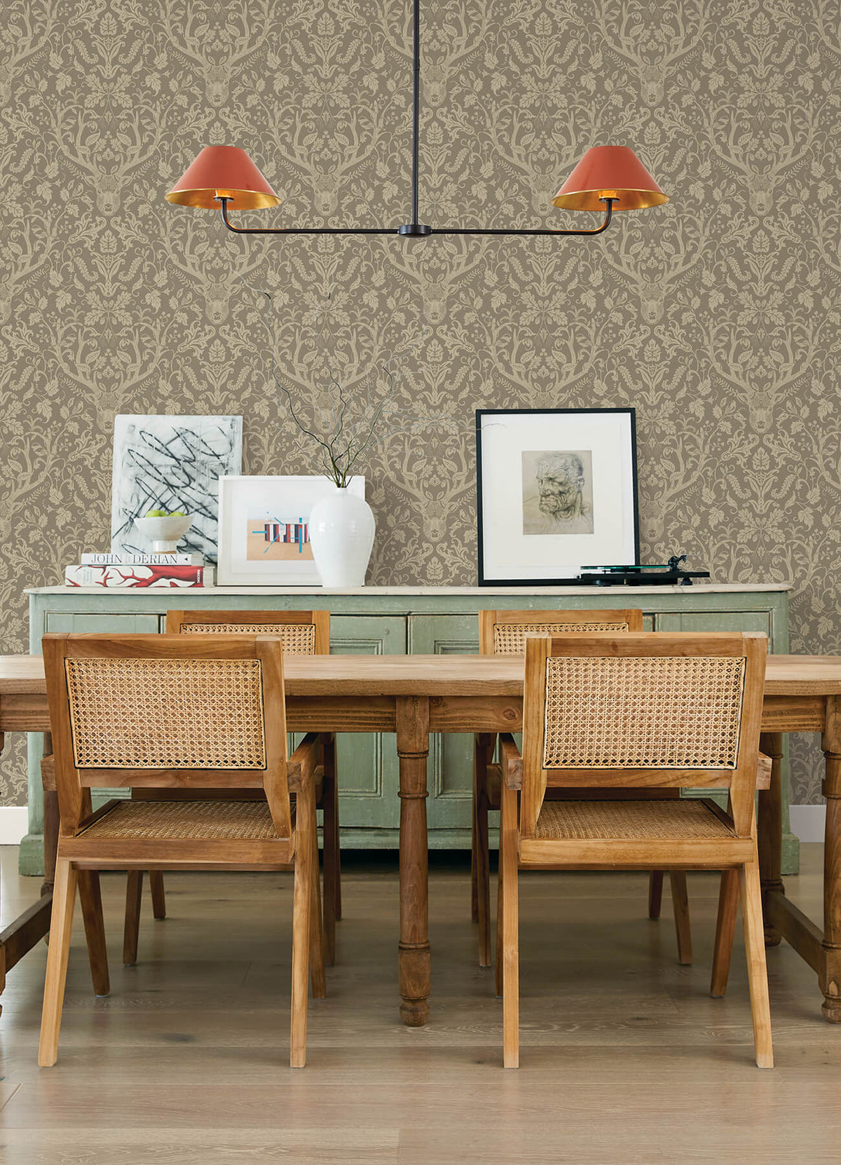 Kiwassa Light Brown wallpaper lifestyle – 4169-12705