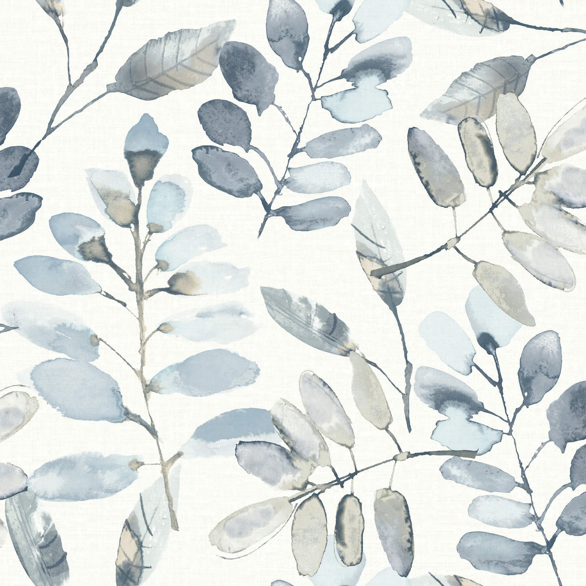 Pinnate Blue wallpaper detail – 4169-13908