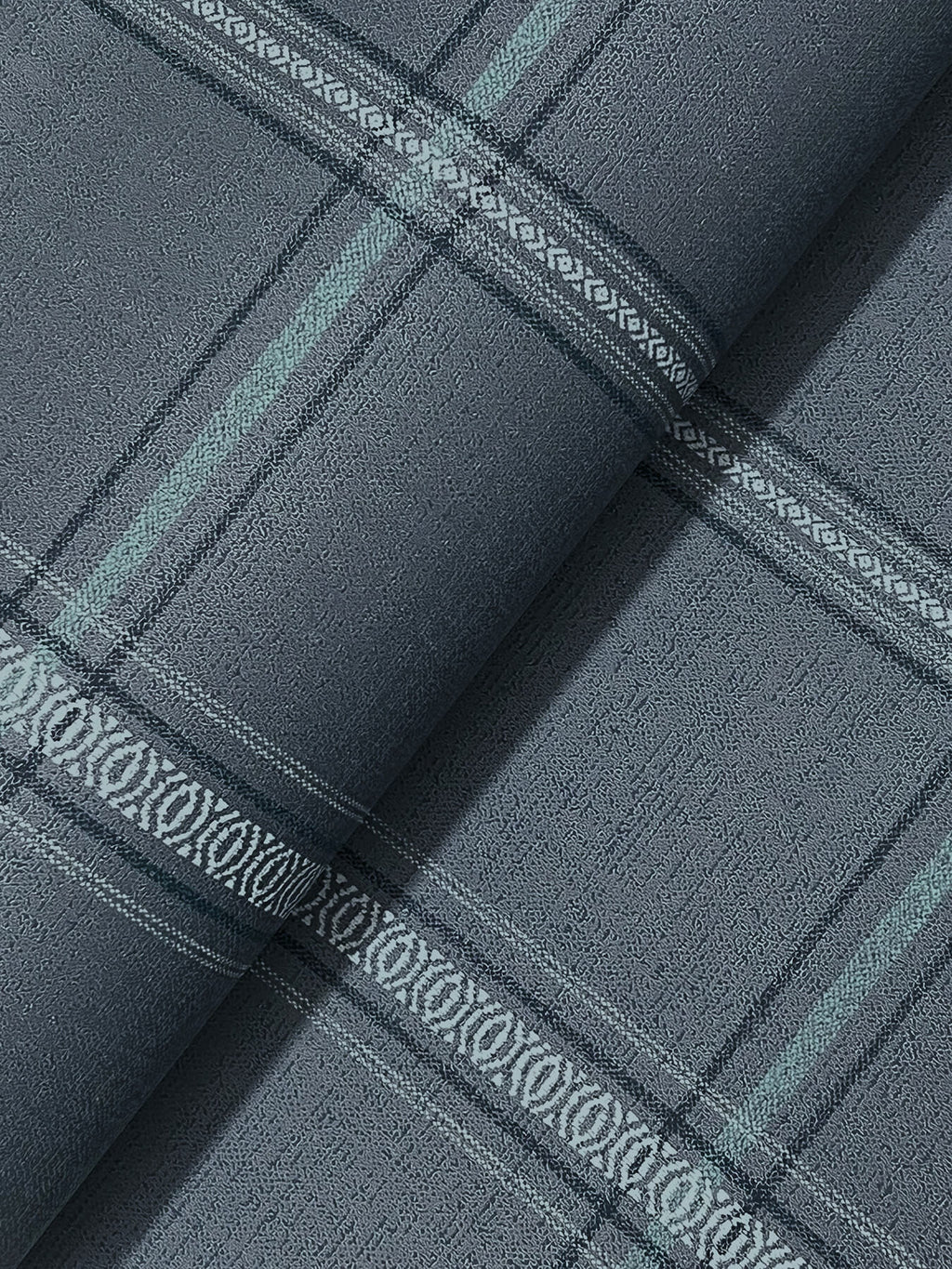 Auberge Dark Blue wallpaper detail – 4169-27605