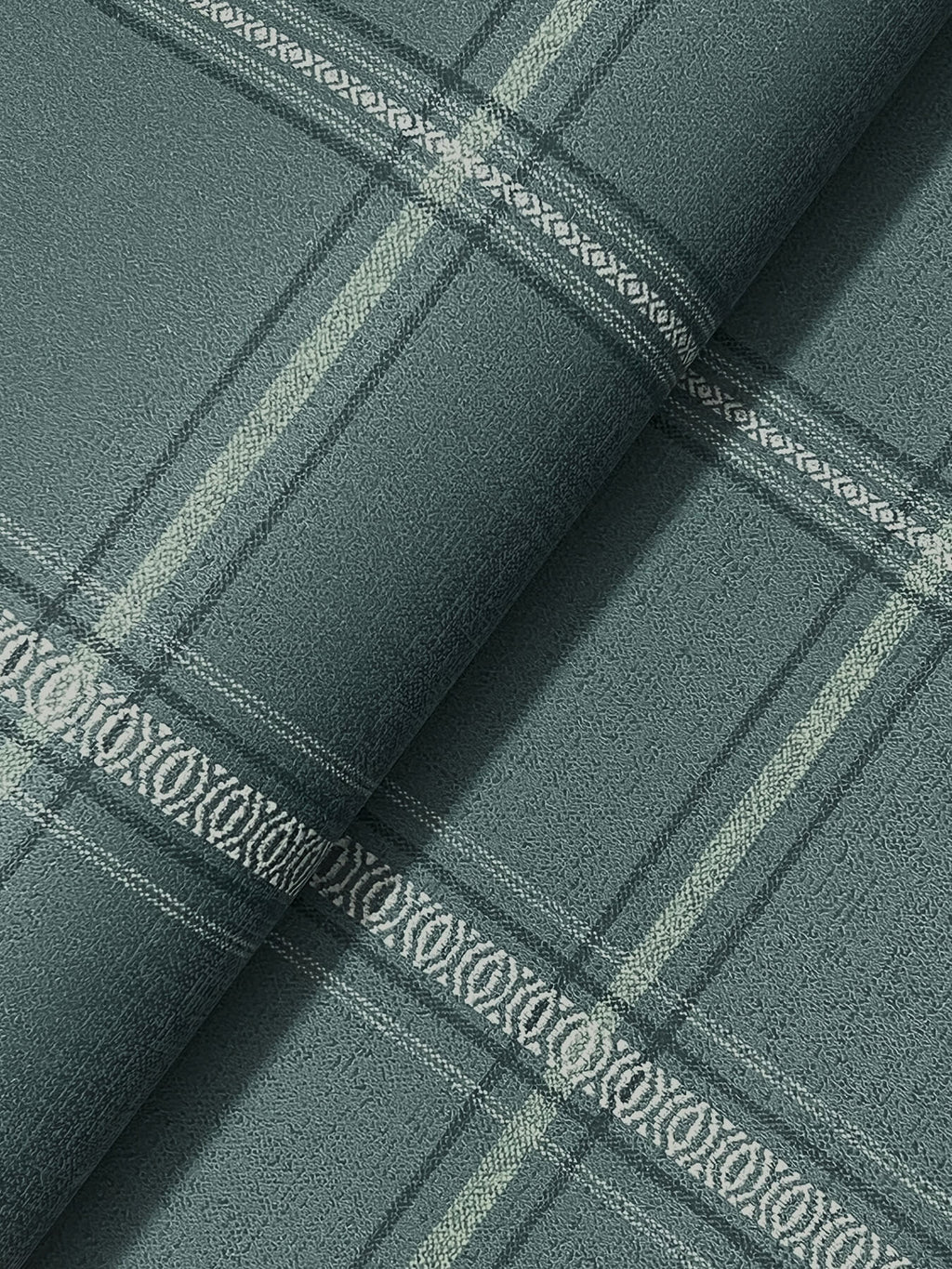 Auberge Teal wallpaper detail – 4169-27610