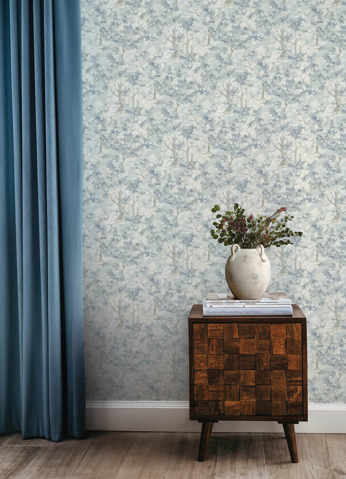 Thicket Blue wallpaper lifestyle – 4169-83108