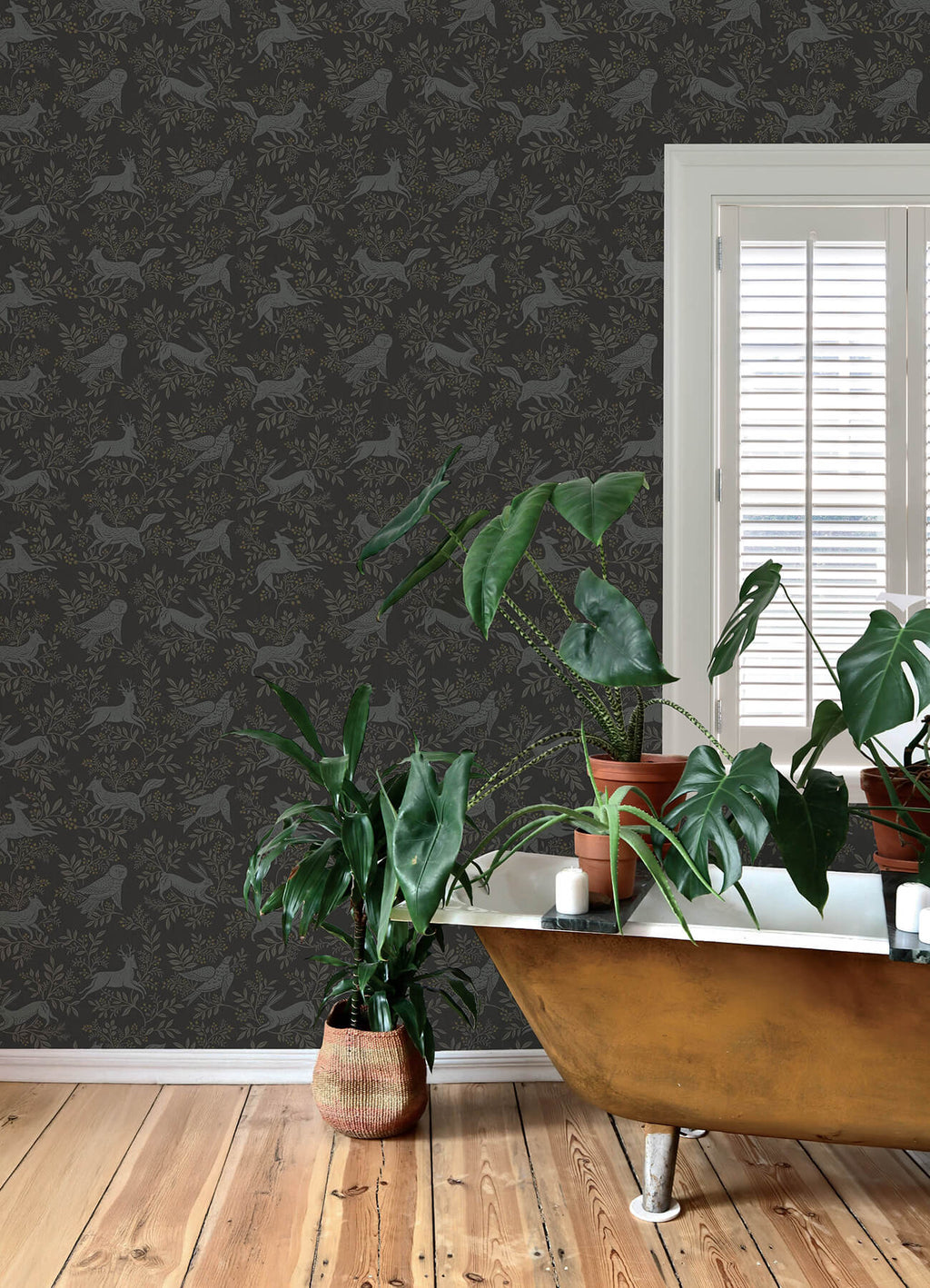 Revelry Black wallpaper lifestyle – 4169-83114