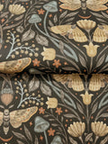 Mystic Moth Black wallpaper detail – 4169-83116