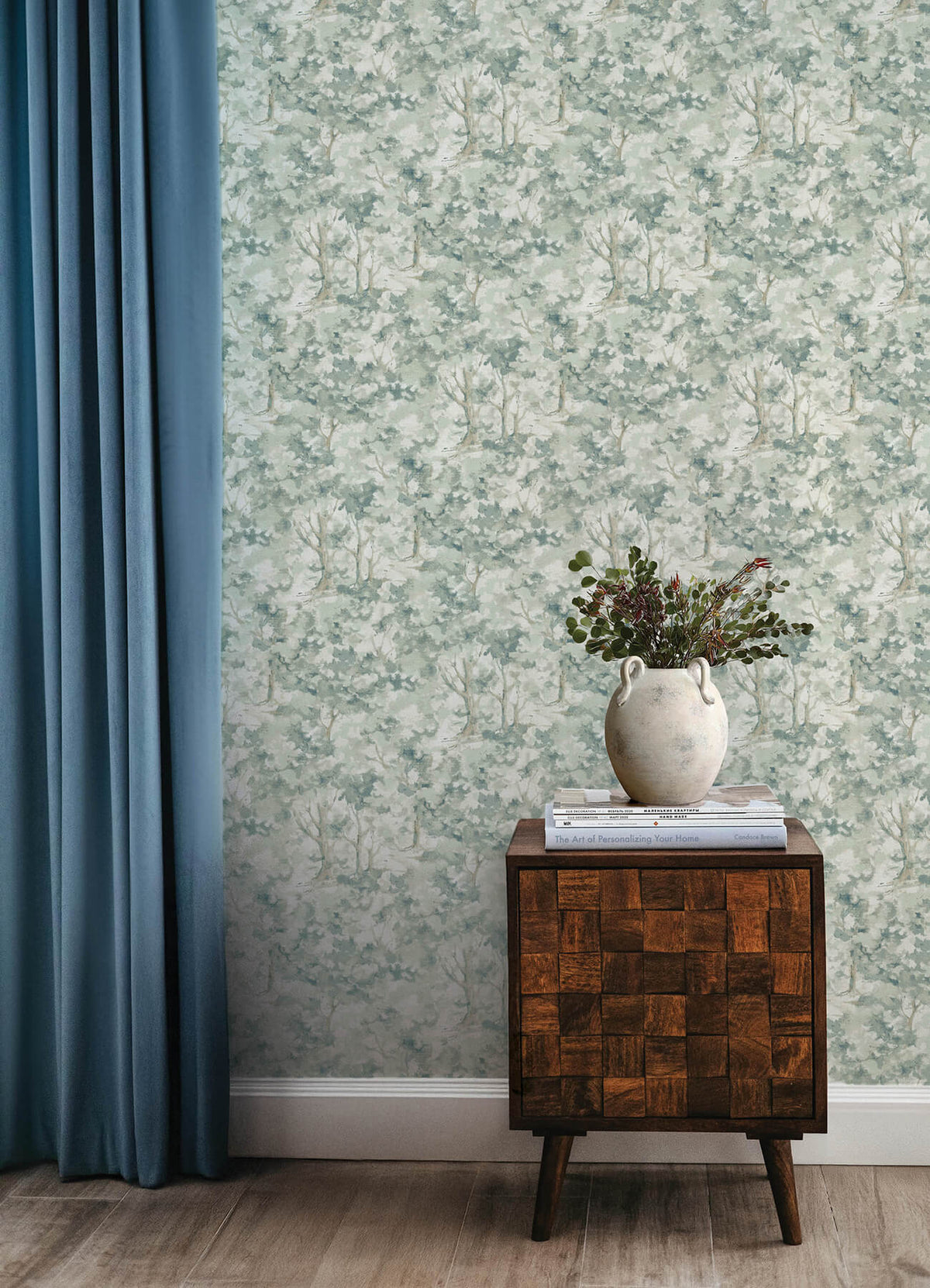 Thicket Teal wallpaper lifestyle – 4169-83111