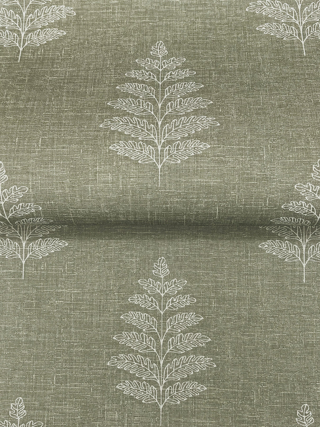 Frond Dark Green wallpaper detail – 4169-83126