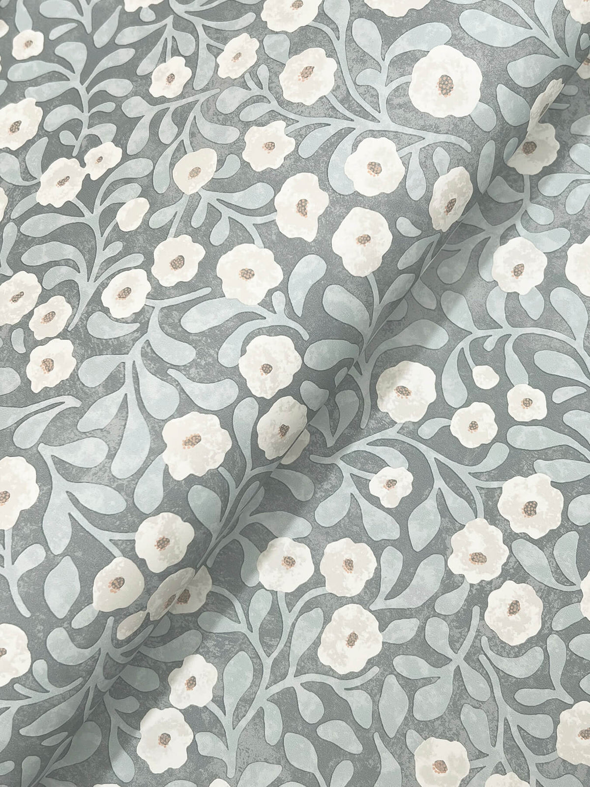 Poppy Trail Light Blue wallpaper detail – 4169-83134