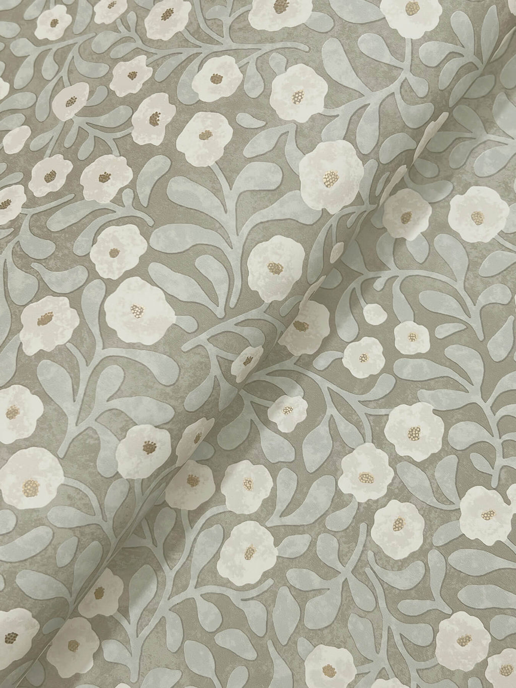 Poppy Trail Aqua wallpaper detail – 4169-83136