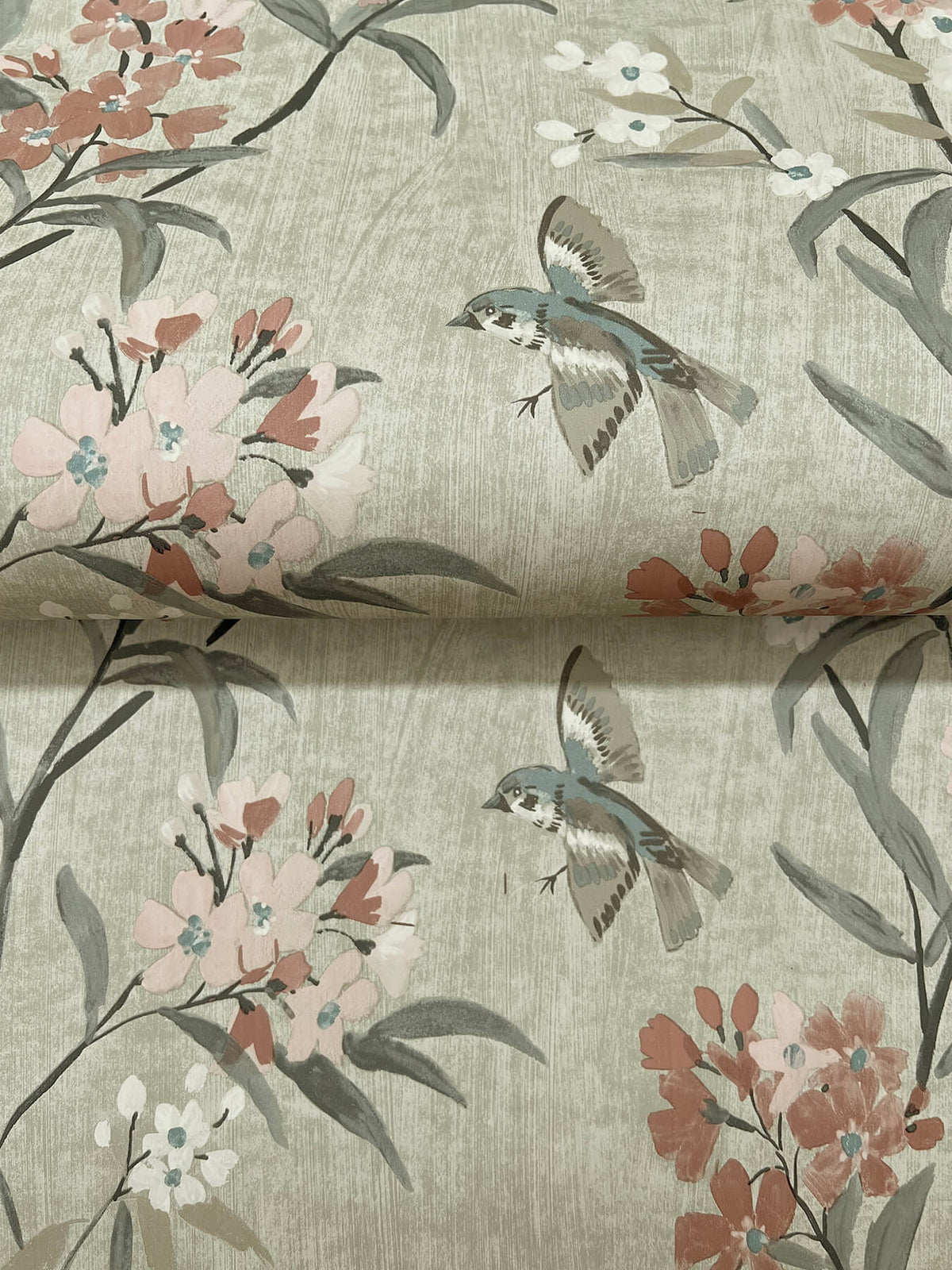 Tea Olive Green wallpaper detail – 4169-83138