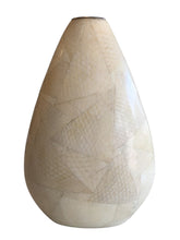 Load image into Gallery viewer, mid century white lacquered r&amp;y vase