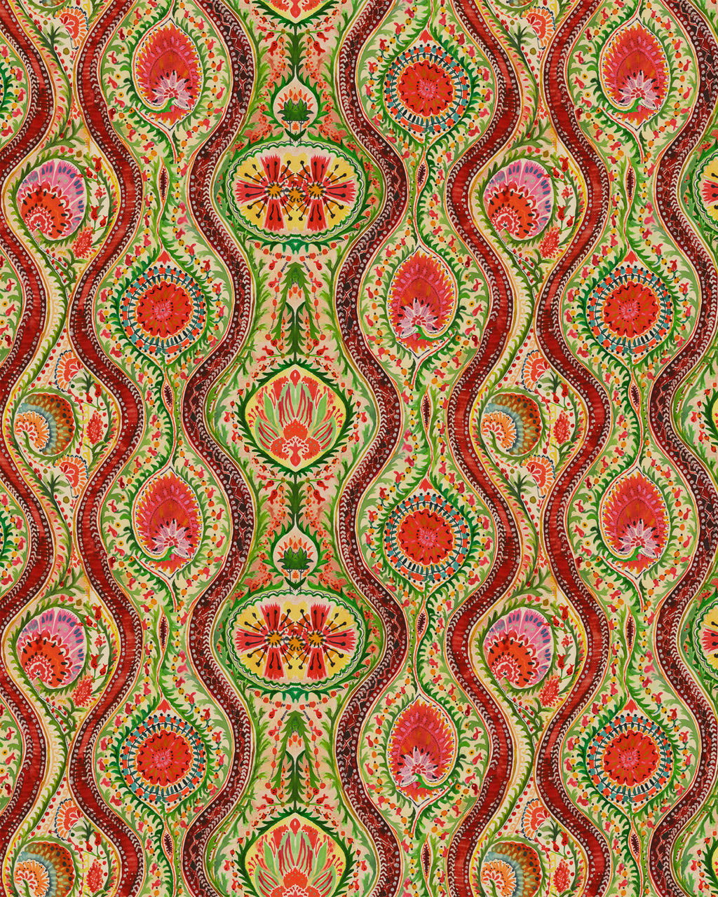 HIPPIE PAISLEY WALLPAPER