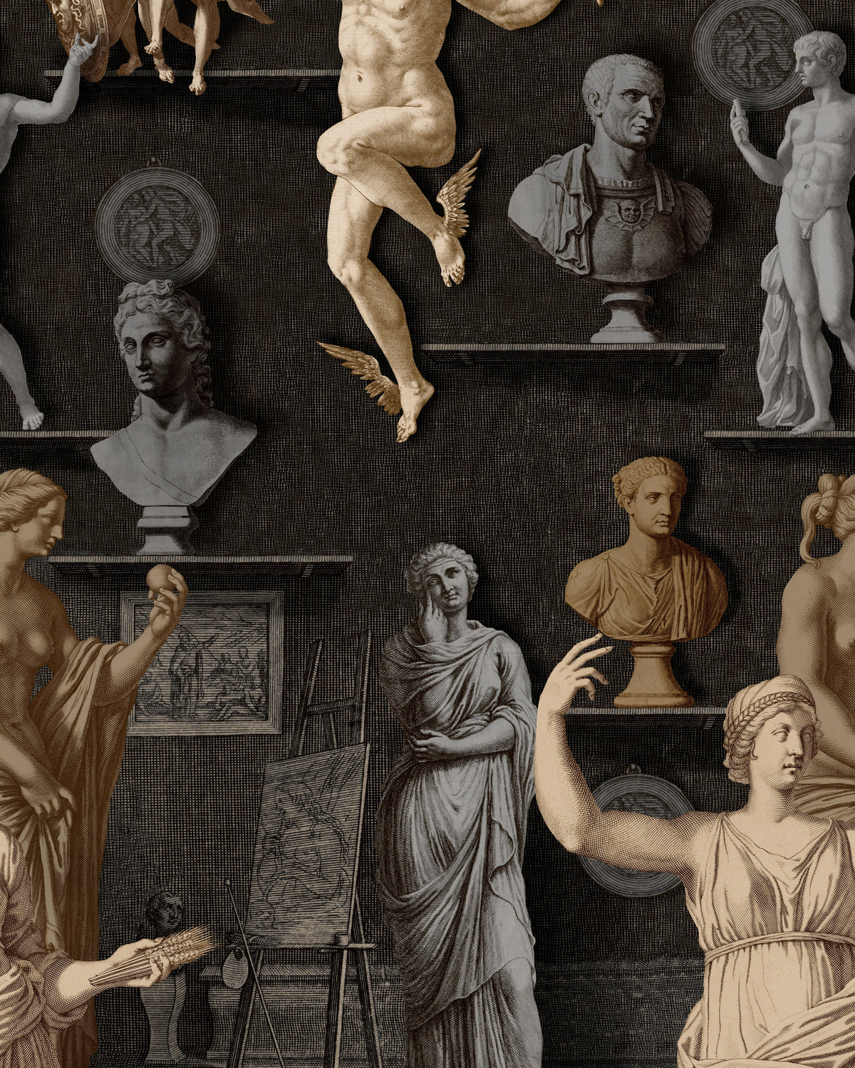 STATUARY CHAMBER WALLPAPER