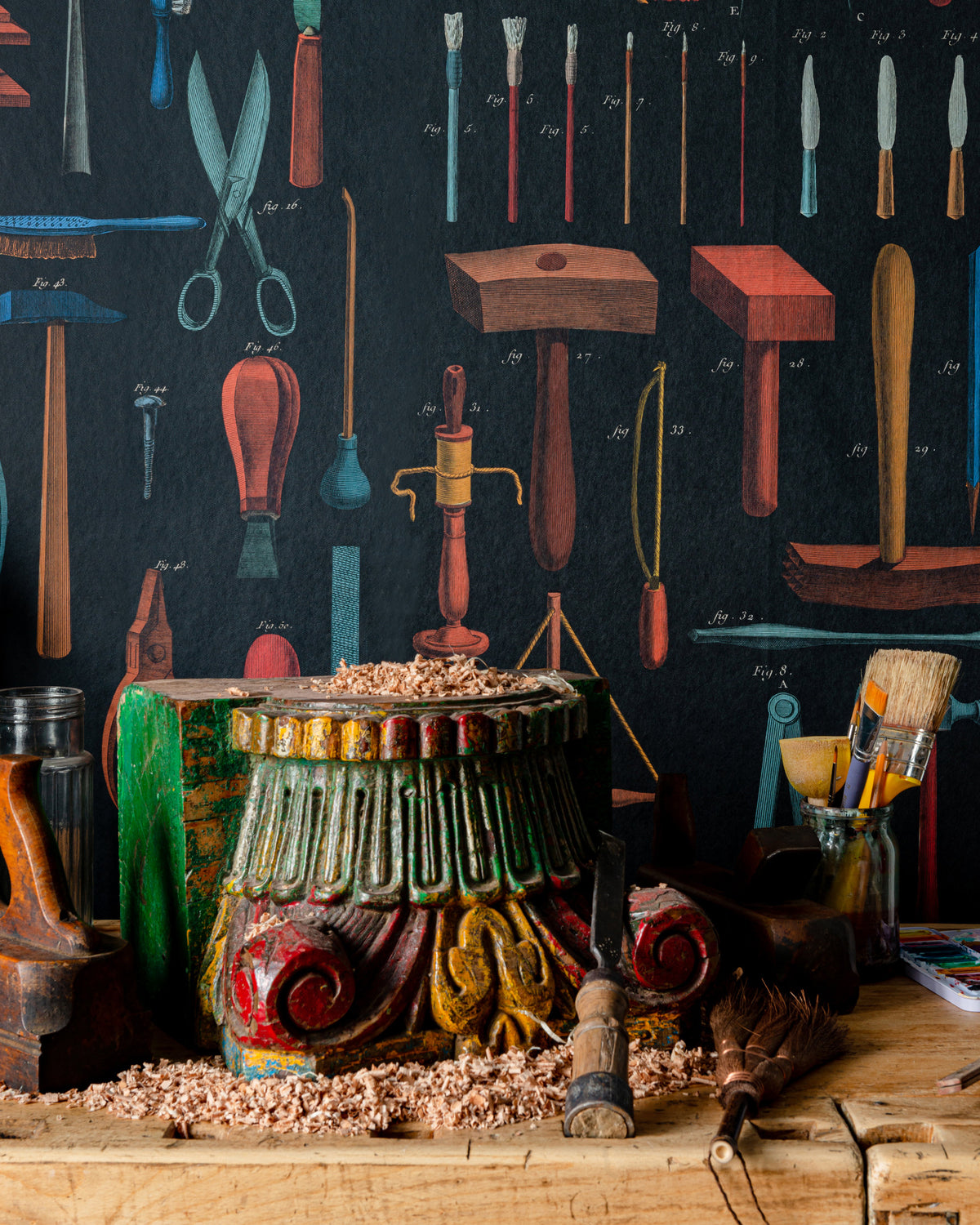 OLD TOOLS WALLPAPER