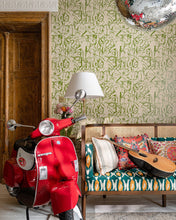 Load image into Gallery viewer, ON THE STAGE Rhubarb Wallpaper