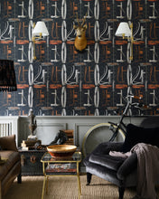 Load image into Gallery viewer, EQUESTRIAN EQUIPMENT WALLPAPER