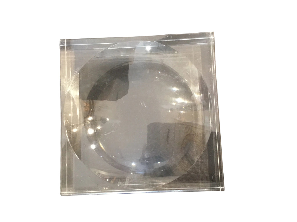 medium vintage lucite trinket dish