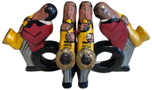 4 jazzy napkin holders