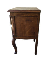 Load image into Gallery viewer, vintage french louis carved oak side table