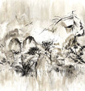 Magie japonaise wallpaper in Naturel