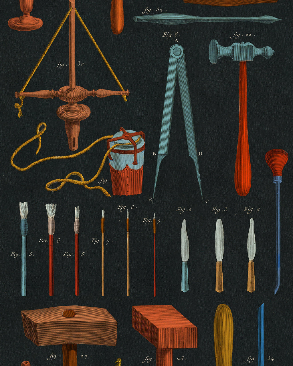 OLD TOOLS WALLPAPER