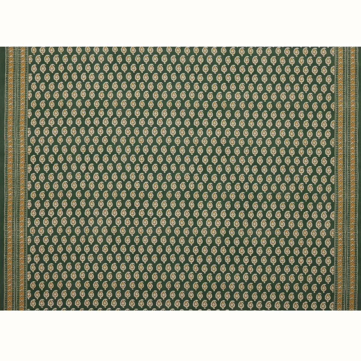 Janpath Outdoor Fabric by Peter Dunham - Green/Gold