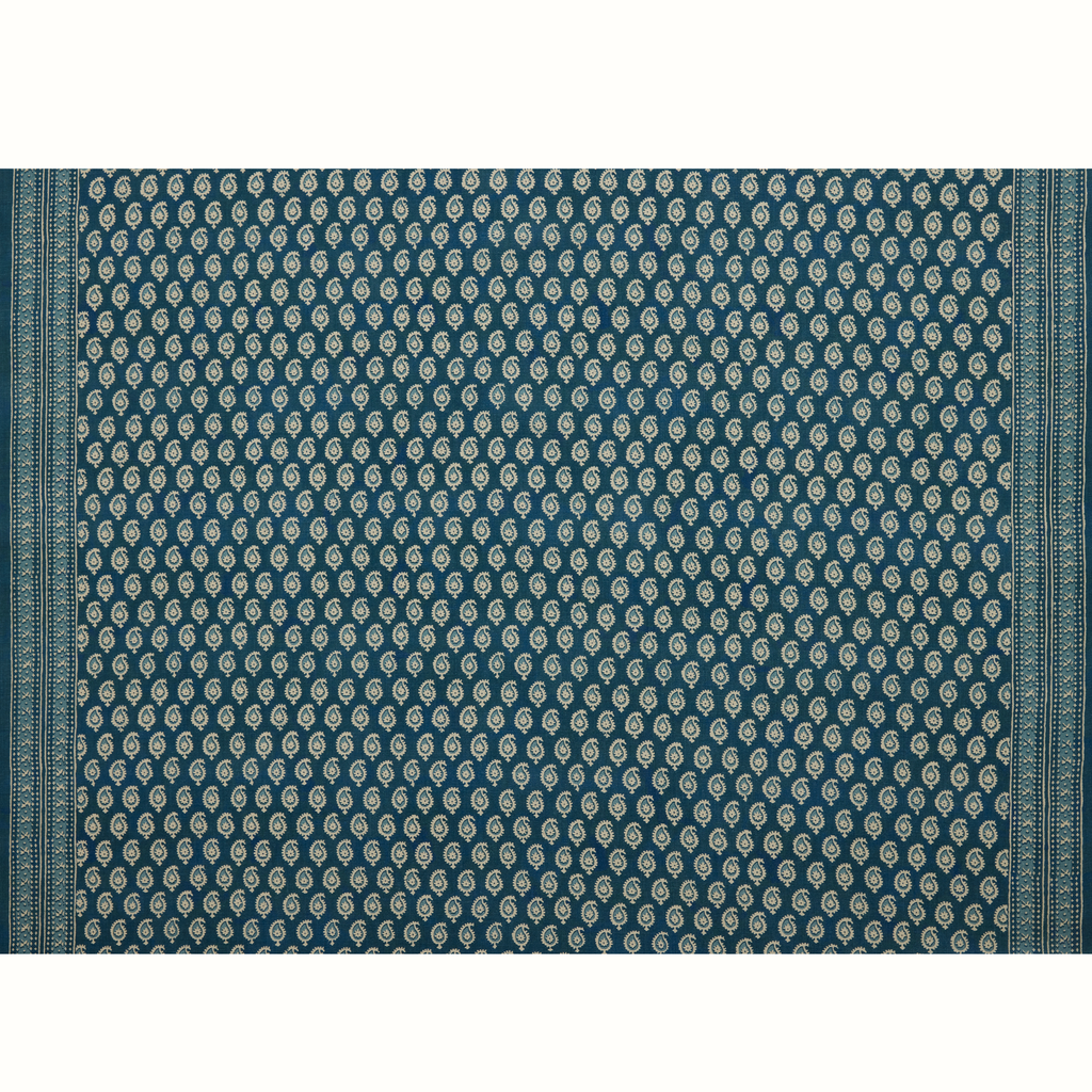 Janpath Outdoor Fabric by Peter Dunham - Blue/Blue