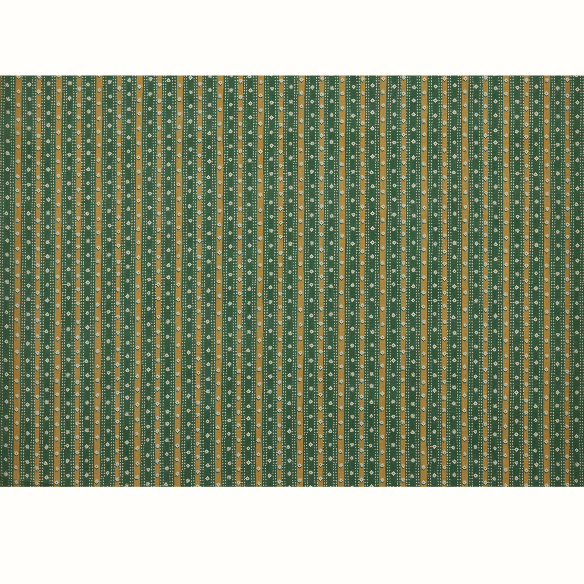 Mitra Outdoor Fabric by Peter Dunham - Green/Gold