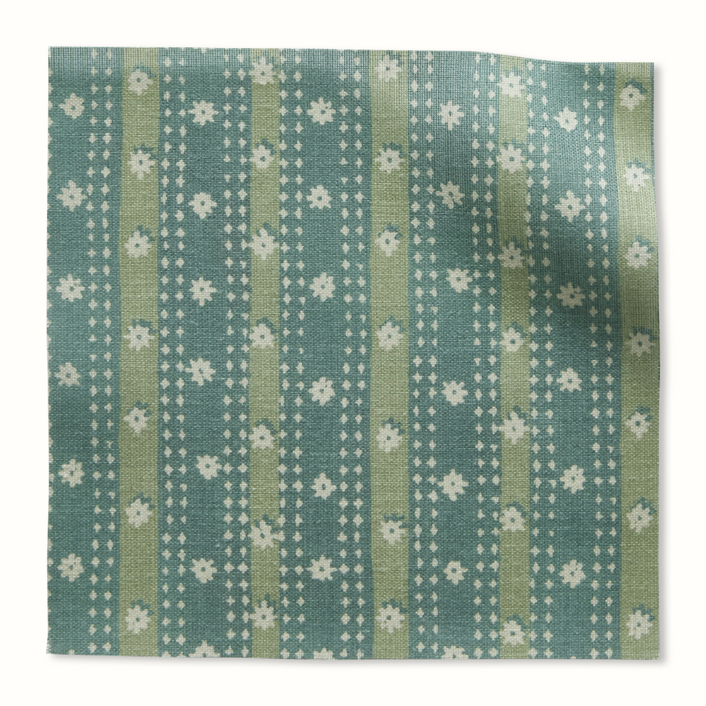 Mitra Outdoor Fabric by Peter Dunham - Pale Blue/Ocean