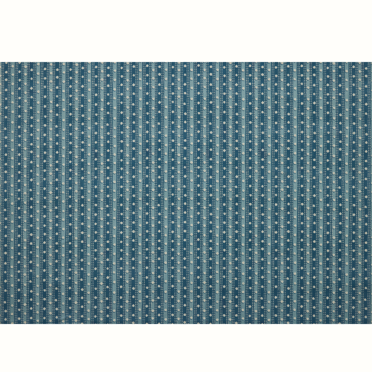 Mitra Outdoor Fabric by Peter Dunham - Blue/Blue