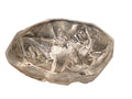 vintage chunky glass ashtray