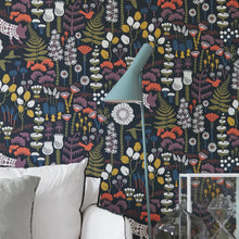 Load image into Gallery viewer, Hoppmosse Wallpaper in an interior setting